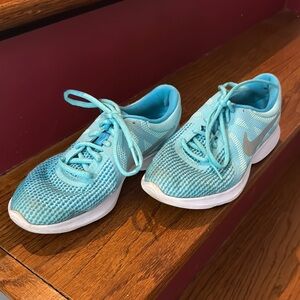 Turquoise Athletic Sneakers